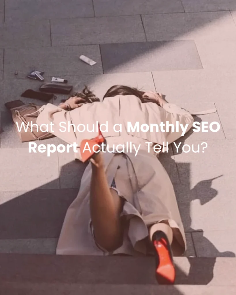 What Should a Monthly SEO Report Actually Tell You?